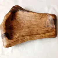 اردو خوری چوبی دست ساز|ظروف سرو و پذیرایی|قم, قلعه کامکار|دیوار