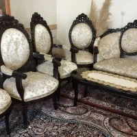 مبلمان سلطنتی در حد نو کاملا سالم ۹ نفره فروش فوری