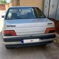 پژو ۴۰۵ مدل ۹۱ دوگانه فابریک نقره ی