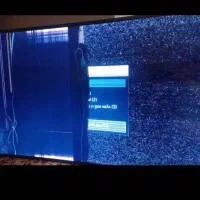 تلویزیون سامسونگ ال سی دی ضربه خورده با باند