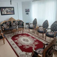 مبل سلطنتی ۹نفره و سه عدد میز عسلی|مبلمان خانگی و میز عسلی|بجنورد, |دیوار