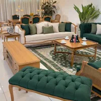 مبلمان ابزاری فرانسوی چستر حصیری|مبلمان خانگی و میز عسلی|کرج, فاز ۱ مهرشهر|دیوار