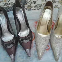 کفش مجلسی سایز38پاشنه 10سانتی آقامزاحمت گزارش بلاک