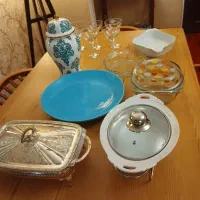 ظروف سرو  و پذیرایی همه باهم ۲/۵۰۰ تکی هم میفروشم