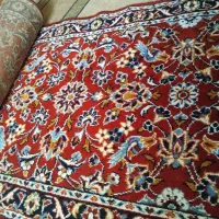 باسلام فرش کناره ۴متری رنگ لاکی)قرمز