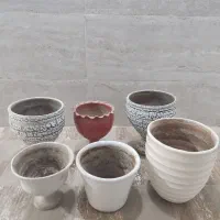 گلدون سفالی