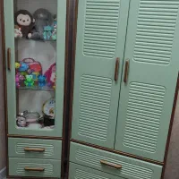 سیسمونی سرویس چوب نوزاد|تخت و سرویس خواب|مشهد, شاهد (شهرک غرب)|دیوار