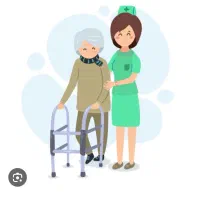 پرستاری شبانه روزی از سالمند خانم و امور منزل