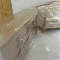 کنسول چوبی چهاردرب