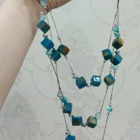 ست گردنبند و گوشواره نو