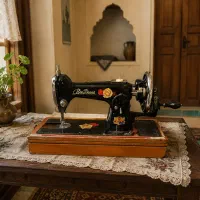 چرخ خیاطی دستی قدیمی