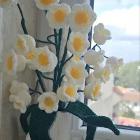 گل موگه بافتنی