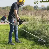 علف زنی و بریدن درخت
