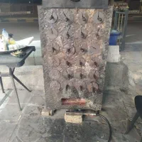 دستگاه بلال و سیب زمینی و هات داگ  پز گازی