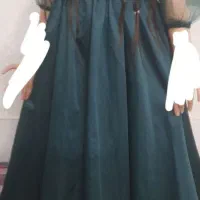 لباس مجلسی سبز خوش رنگ|لباس|بهارستان, |دیوار