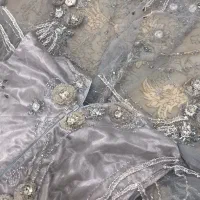 لباس کُردی سقزی تمام سنگ و ملیله|لباس|ایلام, |دیوار