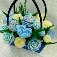 فروش شمعهای تزئینی وباکس گل شمع