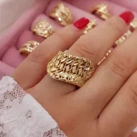 انگشتر طلاروس جدید|جواهرات|خرمآباد, |دیوار