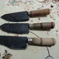 چاقو حیدری قدیمی زنجان کوره ای وقدیمی|کلکسیون اشیاء عتیقه|کوهدشت, |دیوار