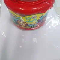 خمیر بازی  پاستل روغی  جعبه پلاستیکی ابرنگ پیکاسو