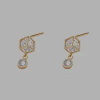 گوشواره طلای لوکس سفارشی|جواهرات|شیراز, آزادگان|دیوار