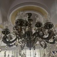 لوستر برنز جنس درجه یک|لوستر و چراغ آویز|اندیشه, شهرک کوثر|دیوار