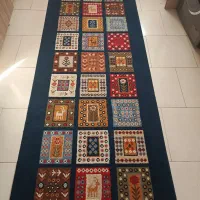 گلیم فرش در حد نو سالم و تمیز ۳ متری