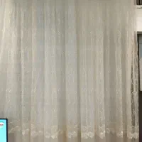 پرده حریر شیشه