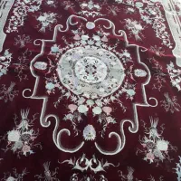 فرش زرشکی ۱۲متری