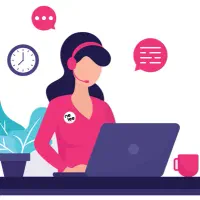 نیروی دفتری پشتیبانی فروش