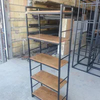 شلف و کتابخانه با ۲۴ ماه گارانتی.مثبت فلز