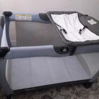 تخت پارک بغل تخت مادر ماما لاو در حدنو|تخت و صندلی بچه|تهران, دولاب|دیوار