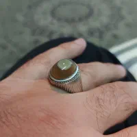 انگشتر نقره عقیق باباقوری اصل|جواهرات|ری, علایین|دیوار