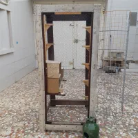 قفس پرنده بزرگ و جا دار|لوازم جانبی حیوانات|برازجان, |دیوار