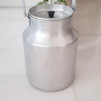 بانکه فلزی جهت نگهداری برنج و روغن