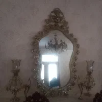 اینه وشمدانبرنجی|آینه|قزوین, |دیوار