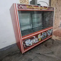 یخچال۲متری ایستاده(درب کشیویی)کبابی سوپرمارکت