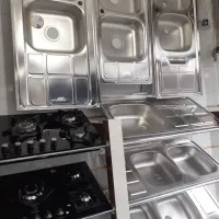 گاز رومیزی طرح فر صفحه ای توکار سینک هود تکنوmg302