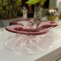 کریستال صورتی انتیک مجسمه فنجان گلدان عاج قدیمی|ظروف سرو و پذیرایی|تهران, نیاوران|دیوار