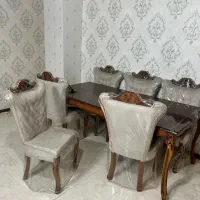 میز نهاری چوب راش در حد نو|میز و صندلی غذاخوری|کرج, شاهین‌ویلا|دیوار