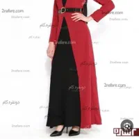 مانتو کتی ودو عدد شلوار گاباردین