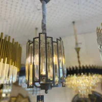 لوستر مدرن اکولایزر ۱۰ شعله کریستال|لوستر و چراغ آویز|تهران, نیروی هوایی (پیروزی)|دیوار