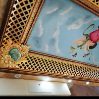 گچبری وآیینه کاری کلاسیک|خدمات پیشه و مهارت|آستانه اشرفیه, |دیوار