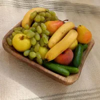 میوه خوری روستیک|ظروف سرو و پذیرایی|اصفهان, دستگرده|دیوار