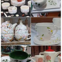 ساخت ظروف سرامیکی|صنایع دستی و سایر لوازم تزئینی|آزادشهر, |دیوار