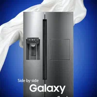 ساید بای ساید جدید هیمالیا سری Galaxy میزبار استیل|یخچال و فریزر|نیشابور, جمهوری|دیوار