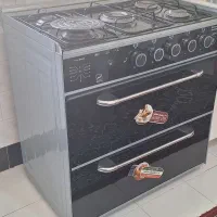 گاز طرح فر یک ماه استفاده  کابینت گالوانیزه در حد