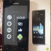 گوشی قدیمی آکبند    xperi J    sony