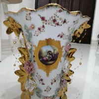 گلدان گل برجسته چینی