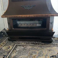 بخاری گازی طرح شومینه ای برفاب